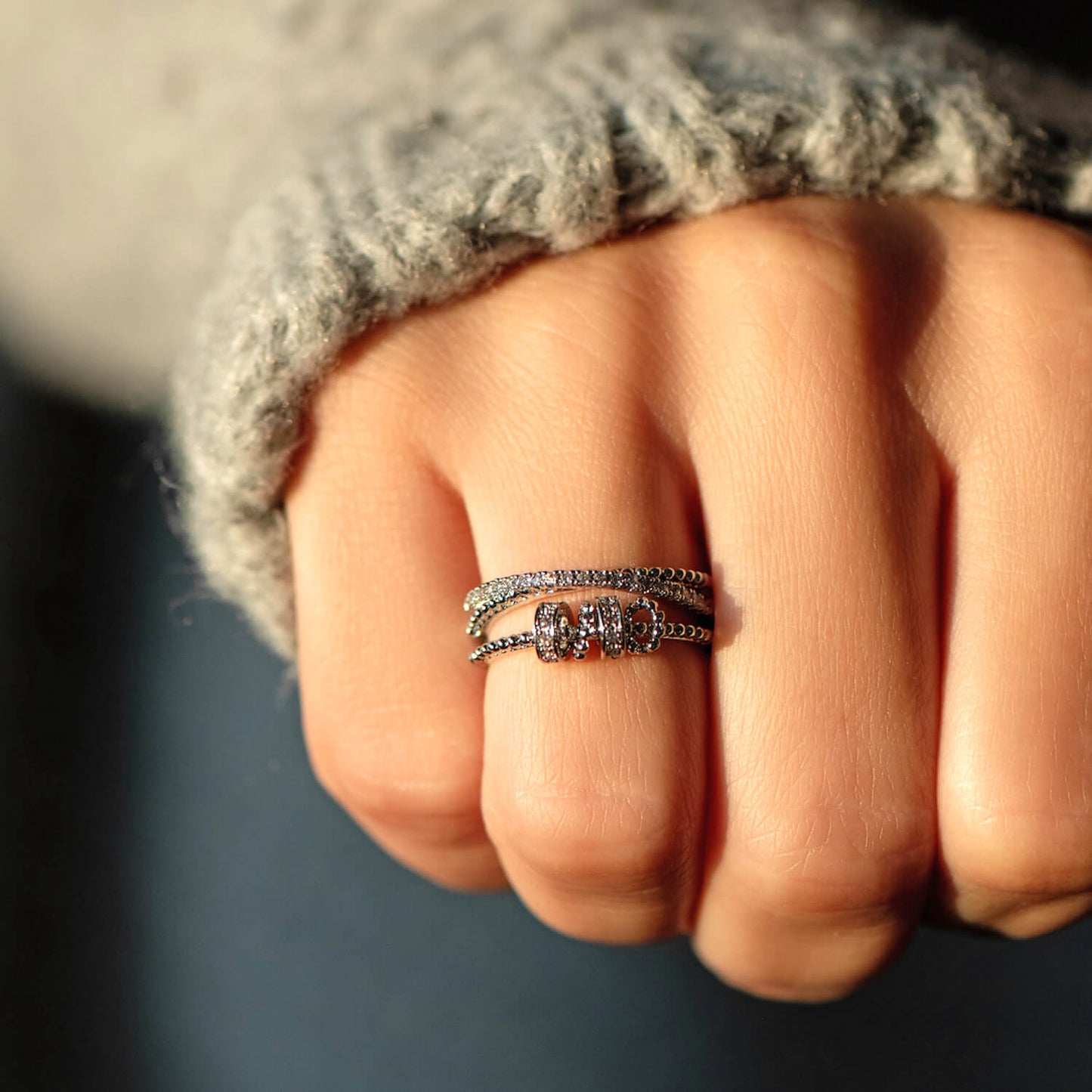 Seasonals | Zilveren Dochter Fidget Ring