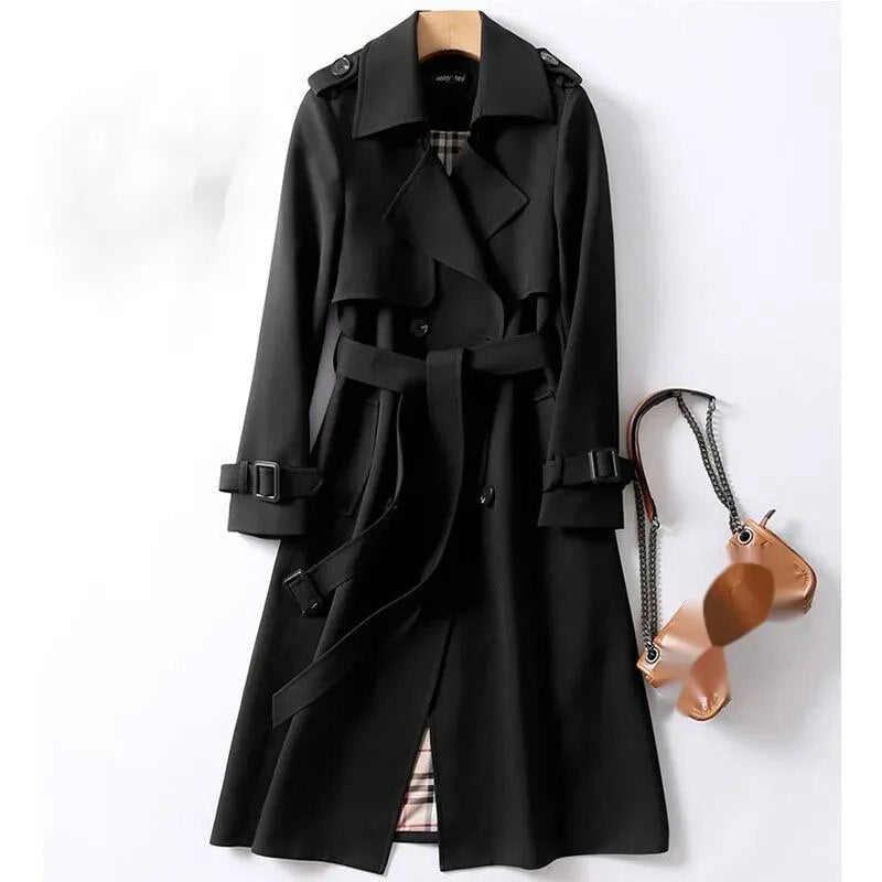 Dames Luxe Trenchcoat - De hele winter heerlijk warm!