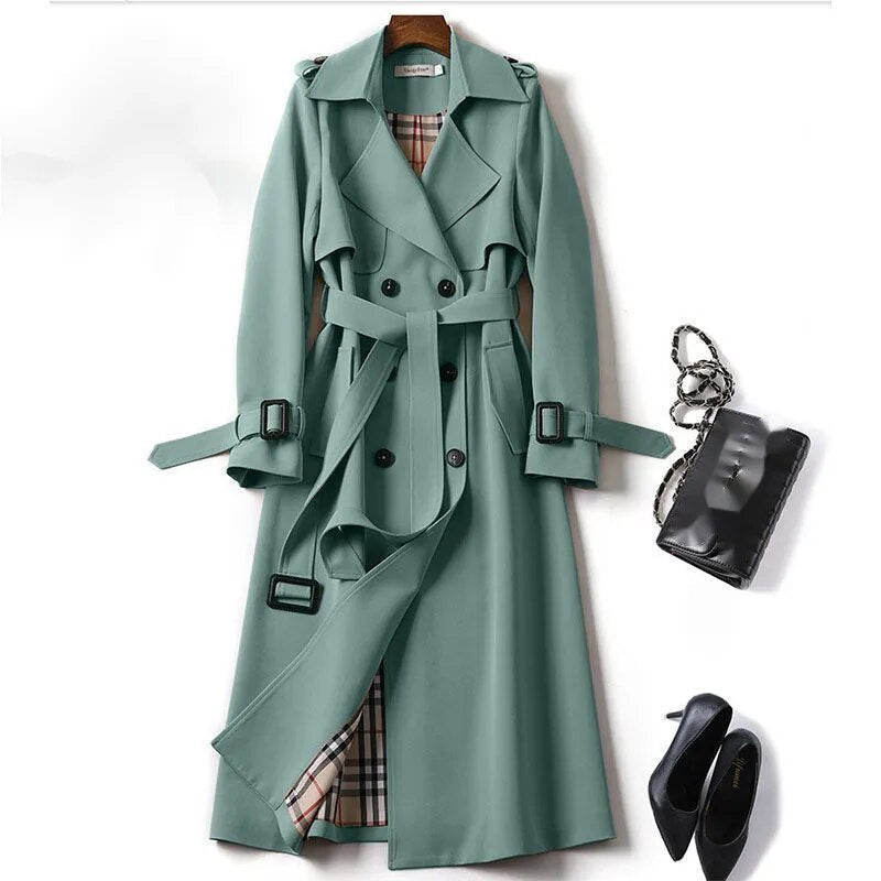 Dames Luxe Trenchcoat - De hele winter heerlijk warm!