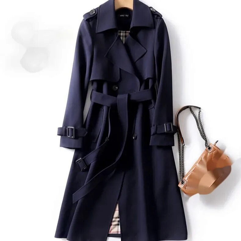 Dames Luxe Trenchcoat - De hele winter heerlijk warm!