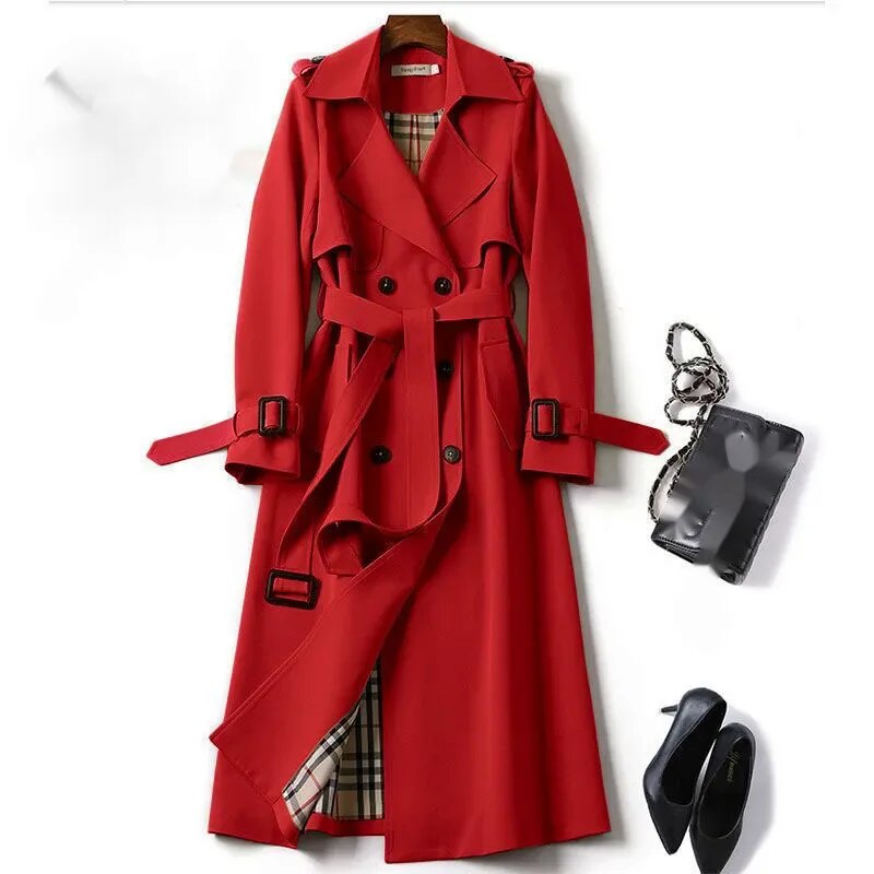 Dames Luxe Trenchcoat - De hele winter heerlijk warm!