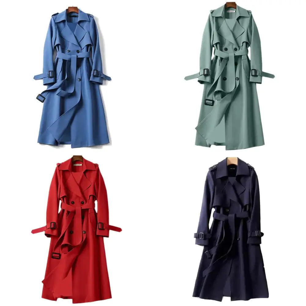 Dames Luxe Trenchcoat - De hele winter heerlijk warm!