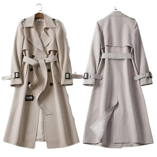 Dames Luxe Trenchcoat - De hele winter heerlijk warm!